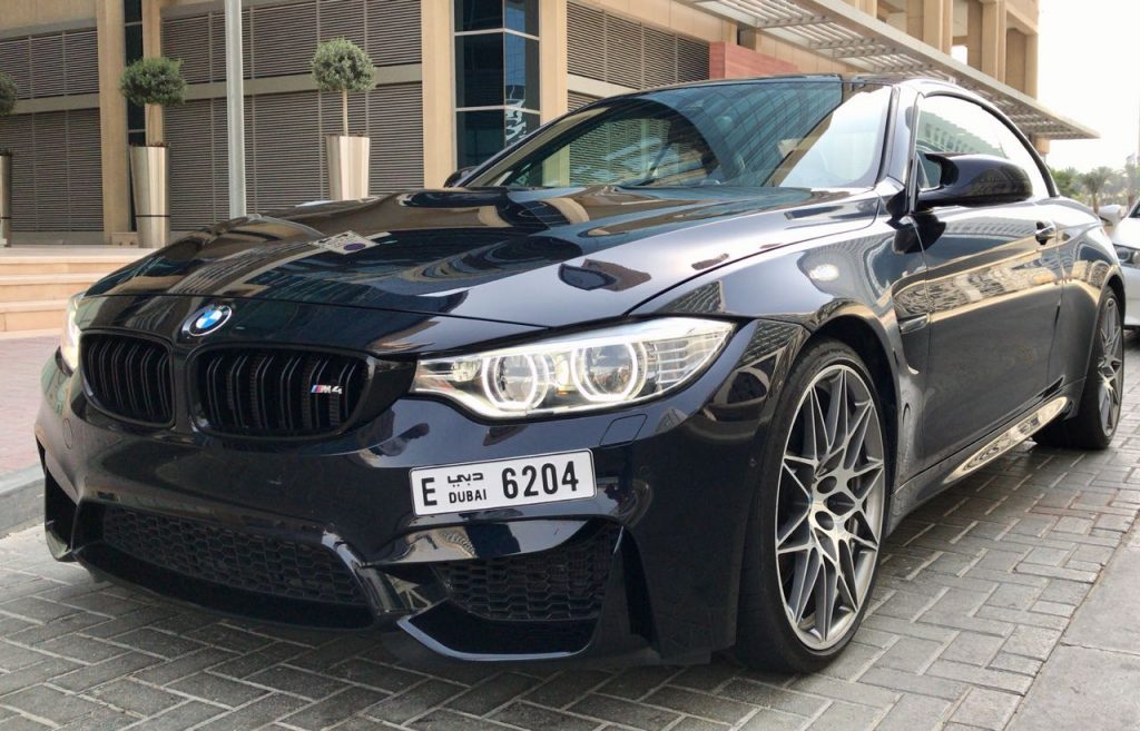 Rent BMW M4 2018 in Dubai