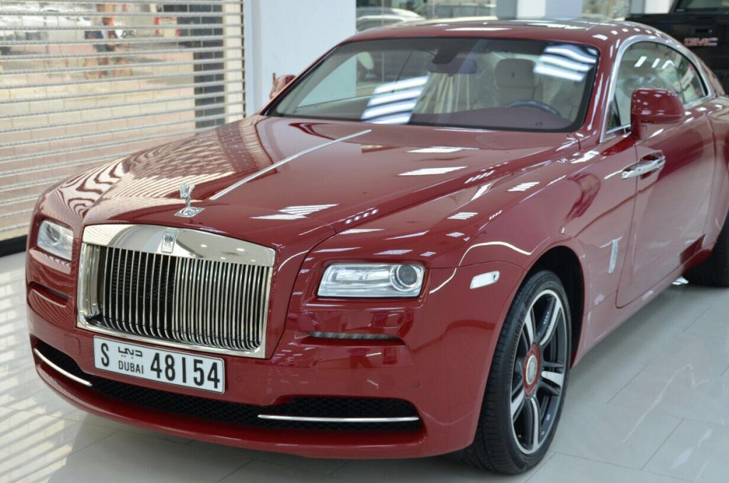 rent Rolls Royce Wraith 2016