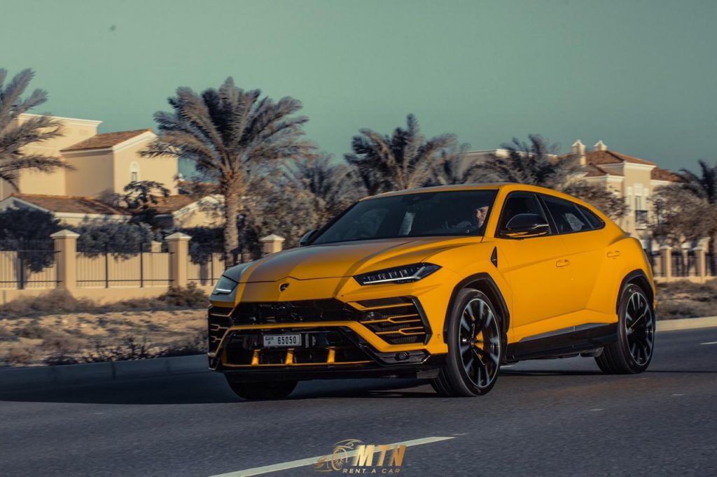 Lamborghini Urus 2020 Yellow